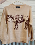 The cow pony crewneck sweater
