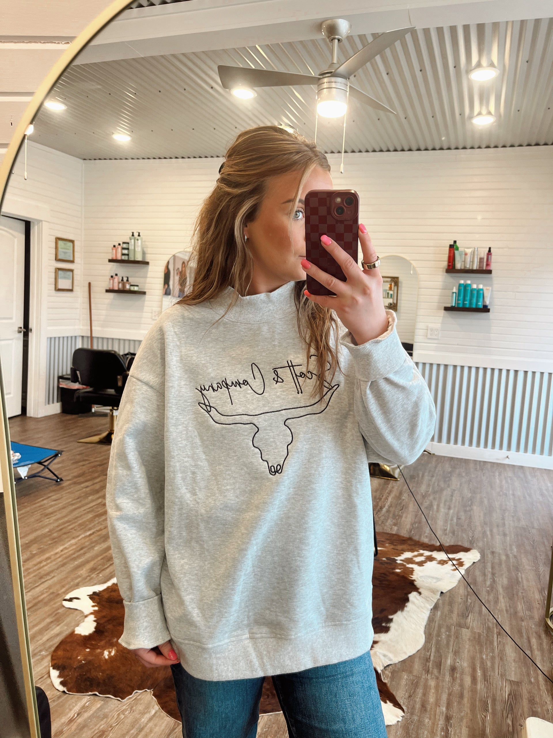Scott & Company Mock Neck