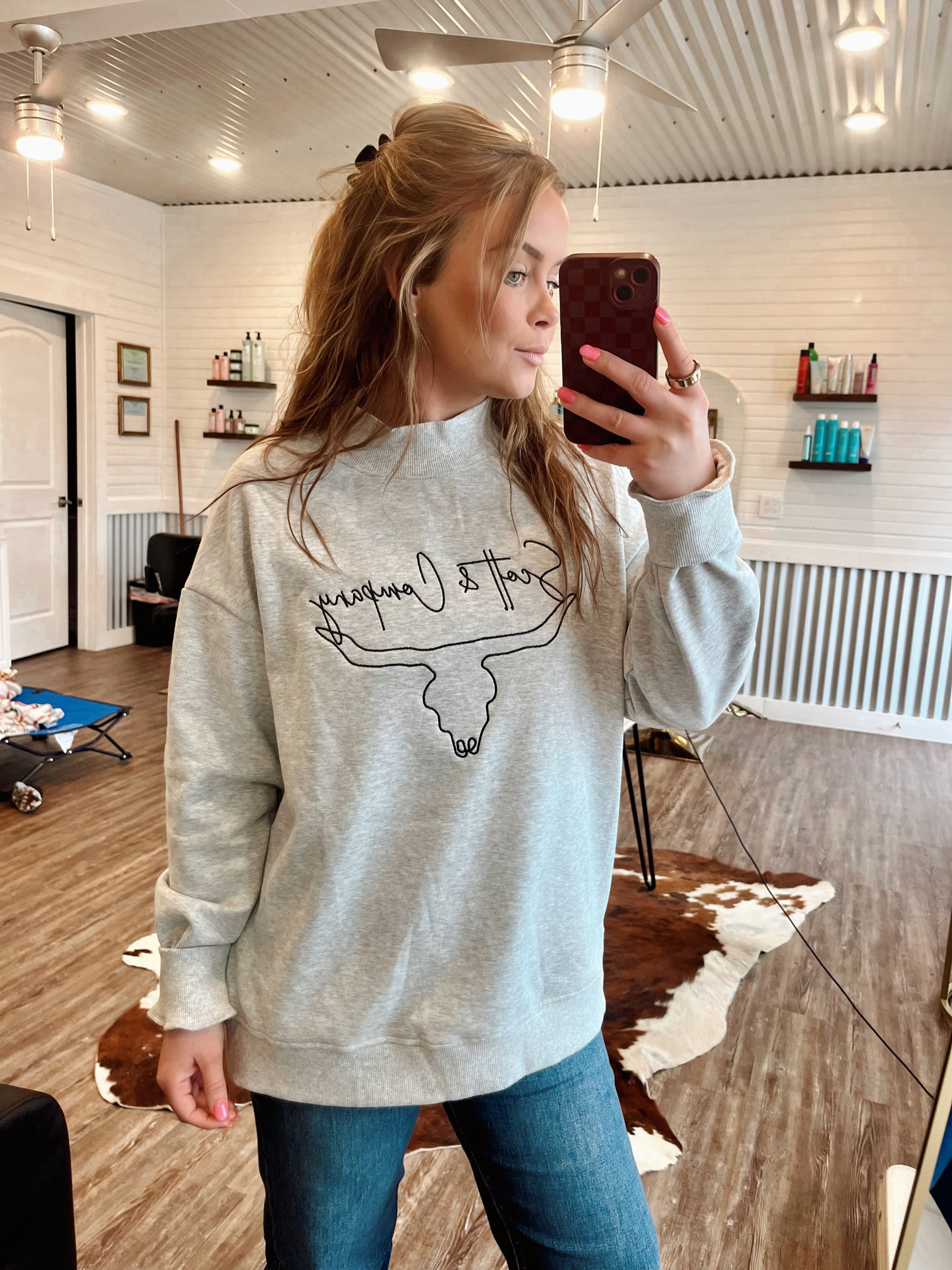 Scott & Company Mock Neck