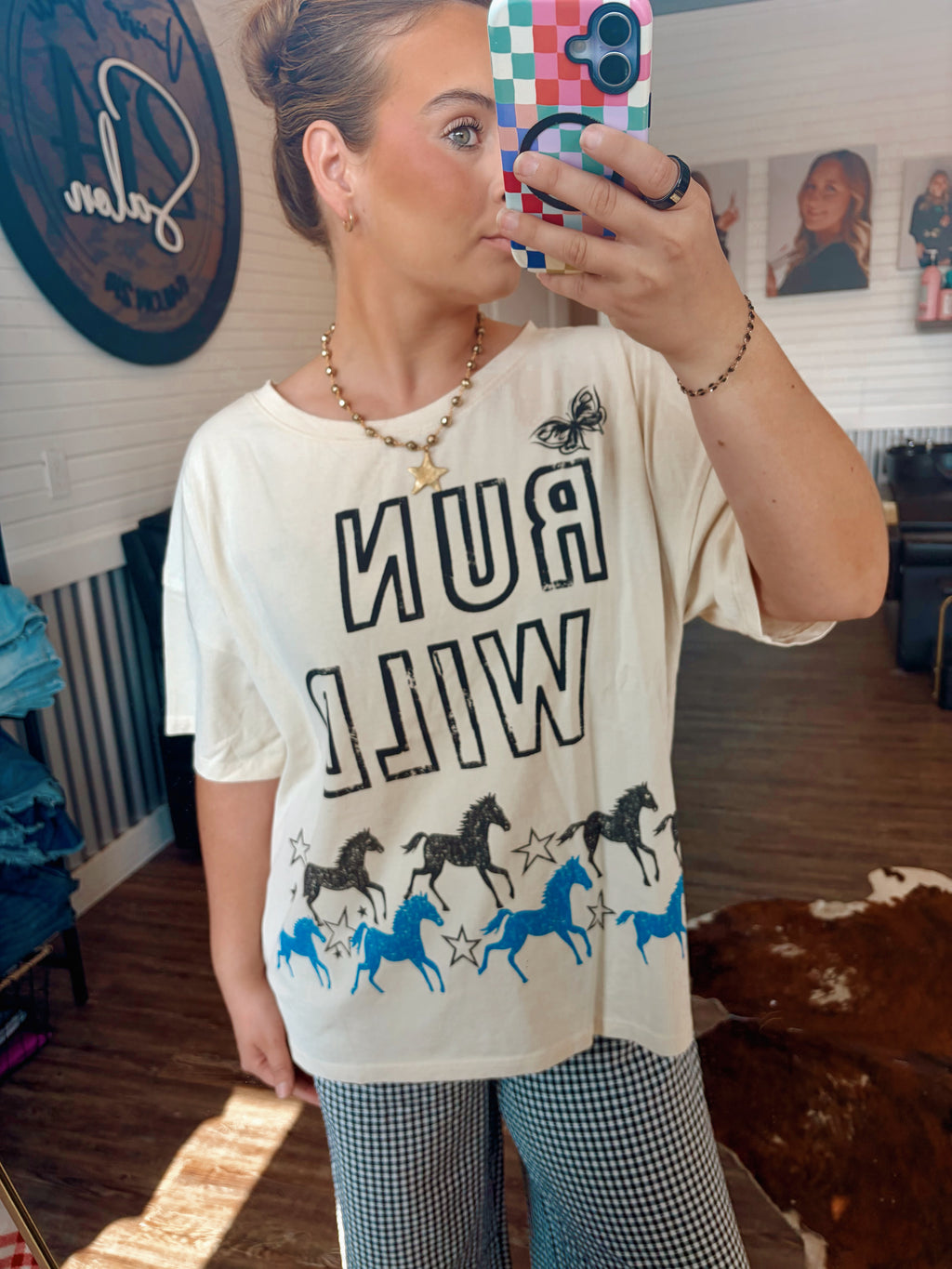 Run Wild Oversized Tee