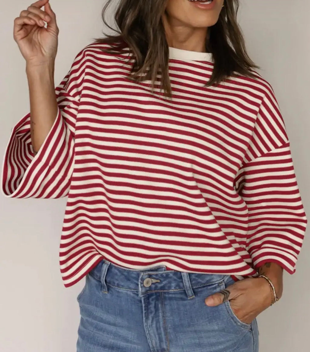 Striped Bow Tied Tee