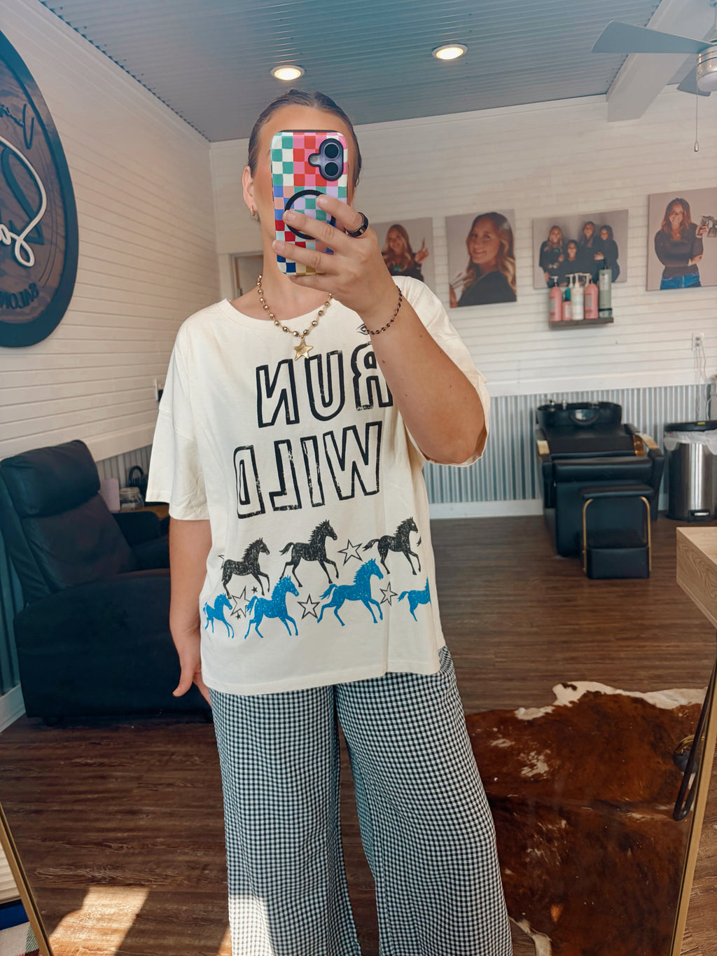 Run Wild Oversized Tee