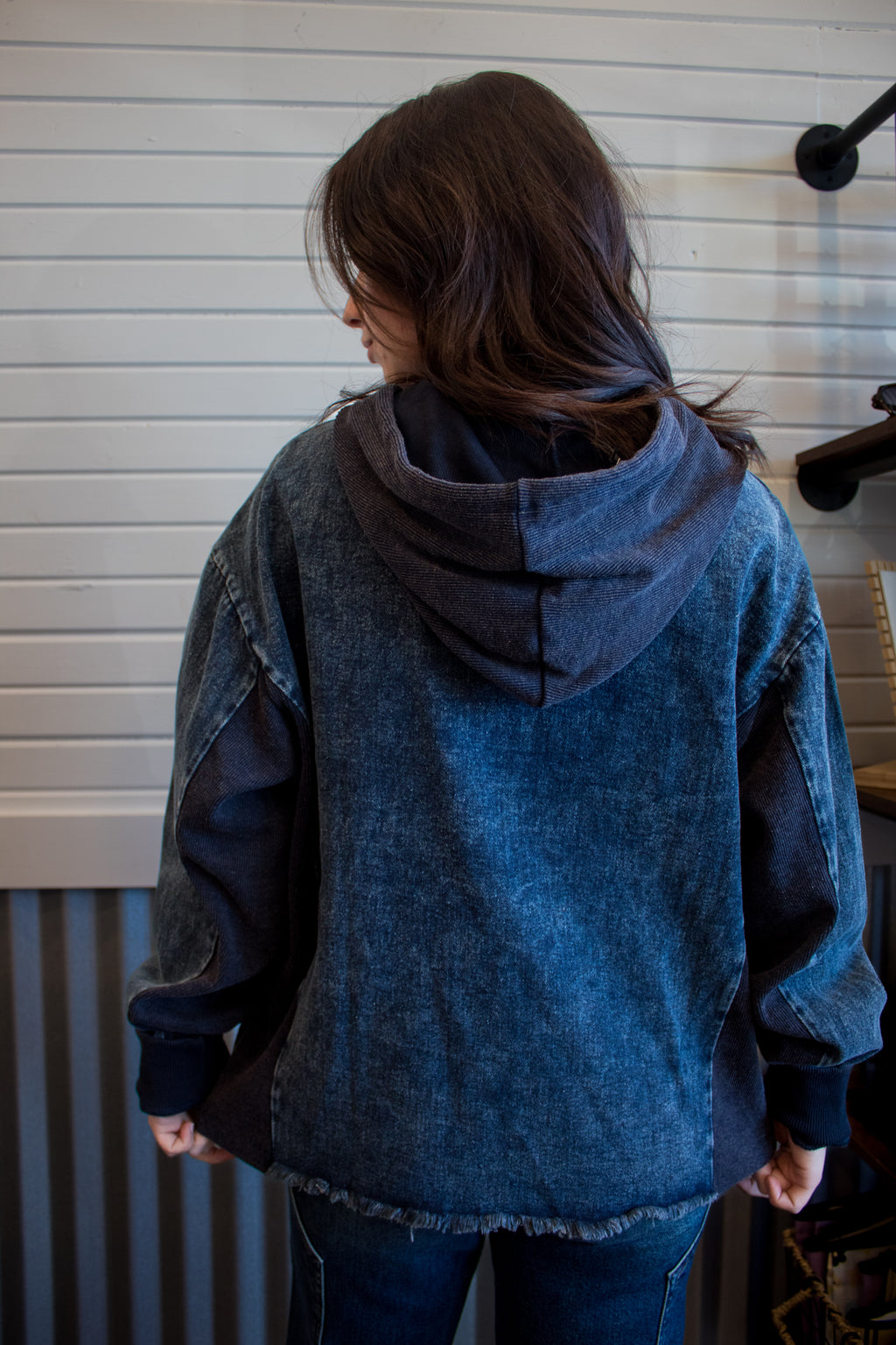 Urban Denim Hoodie