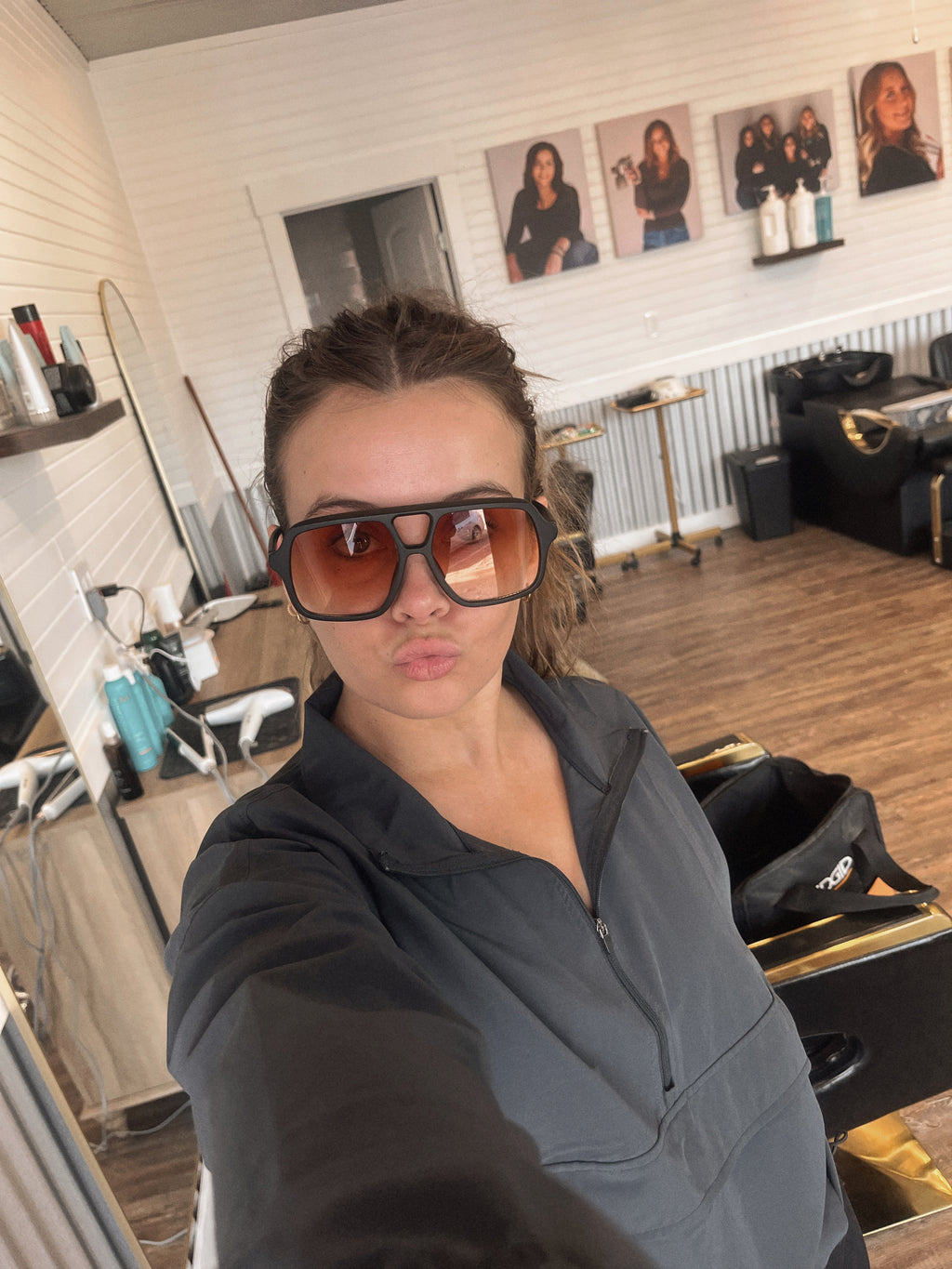 Retro Aviator Sunglasses