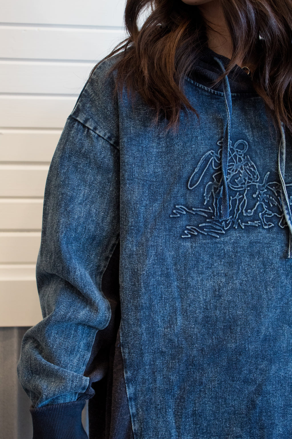 Urban Denim Hoodie