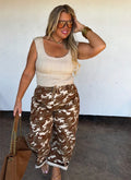 Camo Brogan Barrel Jean