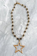 Talus Star Gold Necklace