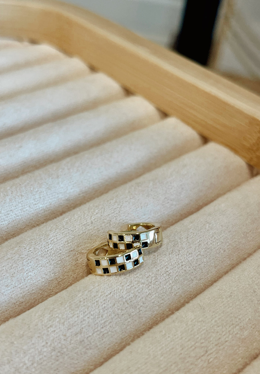 24K gold filled ear Huggies hoops