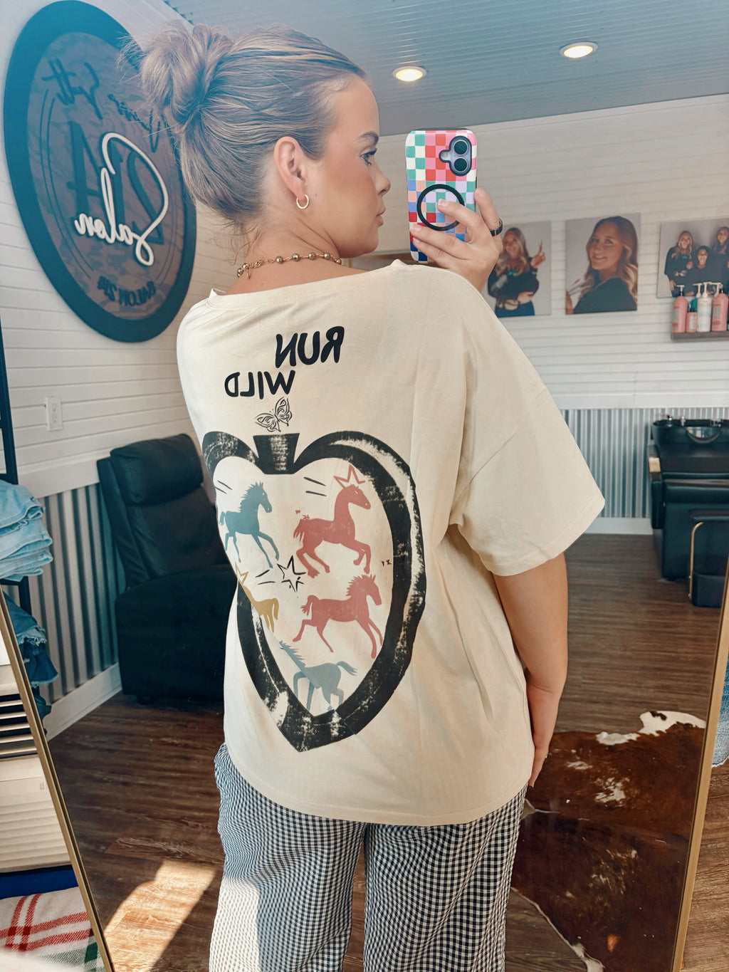 Run Wild Oversized Tee